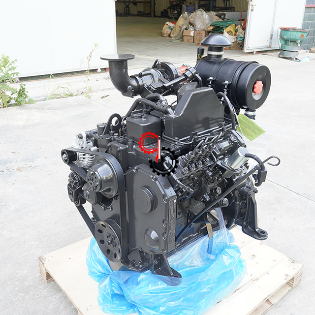 Двигатель 4BTA3.9-C125 Cummins 4BTA 4B3.9 130HP 97KW 2500RPM 4BT Cummins