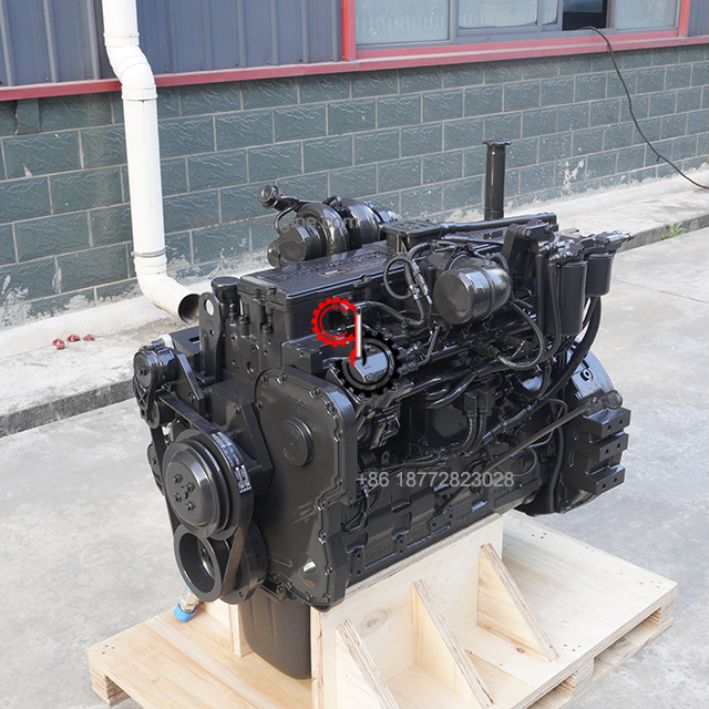 SAA6D114E-3 PC300-8 Komatsu Cummins Дизельный двигатель 6D114e