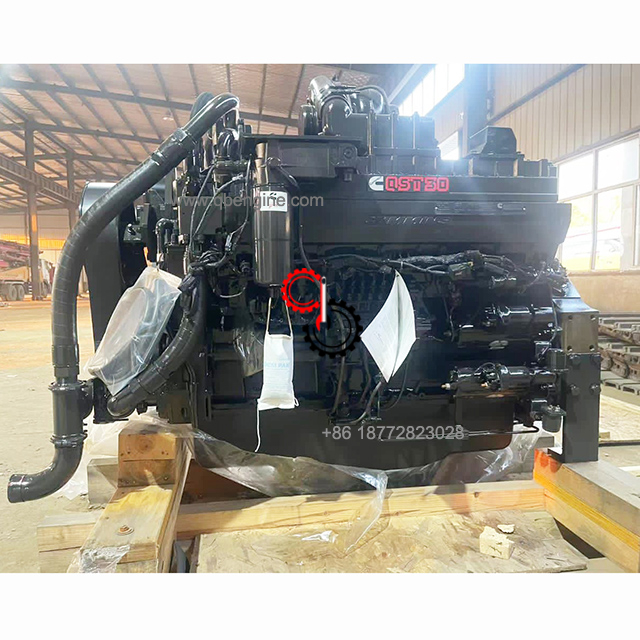 Cummins QST30 Строительный дизельный двигатель на продажу