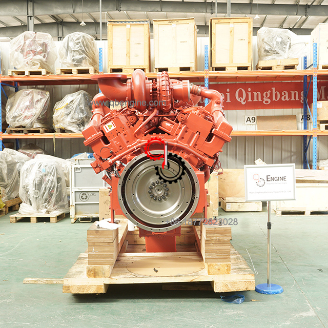 QSKTA50-C1500 Cummins QSK50 LIEBHER R9350 ГИДРАВЛИЧЕСКИЙ ЭКСКАВАТОР Двигатель