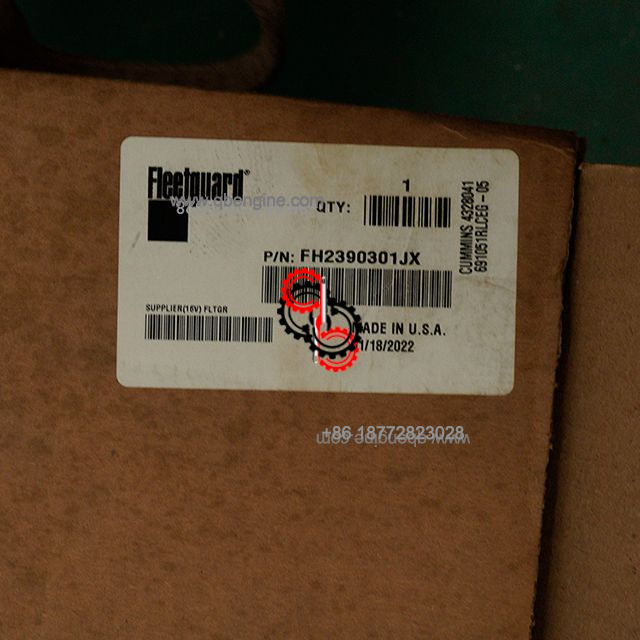 4328041 FH23903 Cummins QSK38 QSK50 Детали топливного фильтра двигателя
