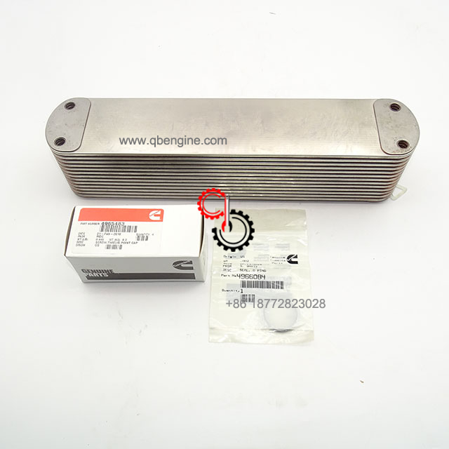 4955830 4965482 ISX15 Оригинальный комплект масляного радиатора Cummins QSX15