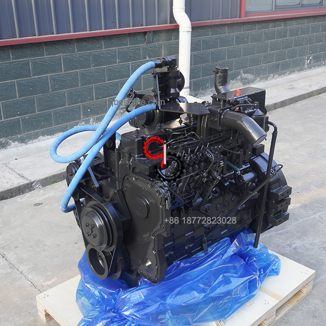 SAA6D114E-2 PC300-7 Komatsu 6-цилиндровый дизельный двигатель 6d114 Cummins