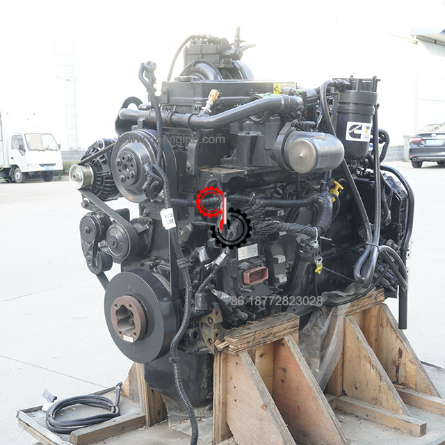 QSB6.7 195 CM2350 CPL3857 Cummins QSB6.7 Двигатель грузового автомобиля мощностью 195 л.с. с системой EGR и турбонагнетателем VGT