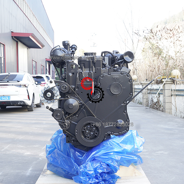Двигатель SAA6D114E-3 GD705-5 Cummins QSC8.3 для гусеничного бульдозера Komatsu D65EX-16