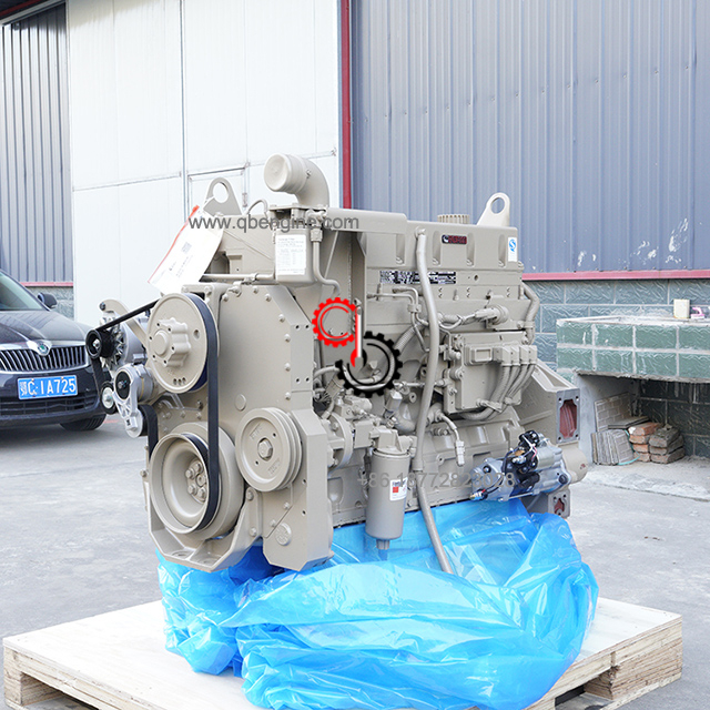 QSM11-C400 XCEC Cummins QSM11 Промышленный двигатель, рядный 6-цилиндровый, 400 л.с.