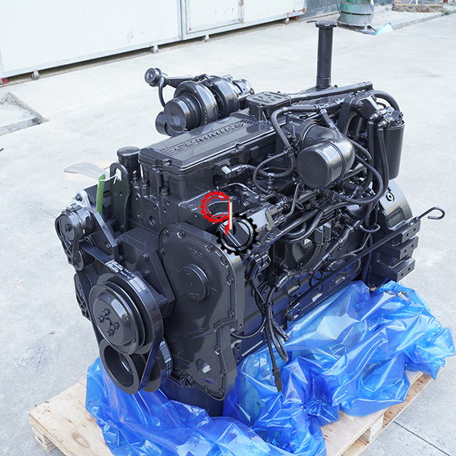 Продажа двигателя Cummins QSC8.3 Marine Engine, оригинальный двигатель Cummins SAA6D114E-3 в сборе