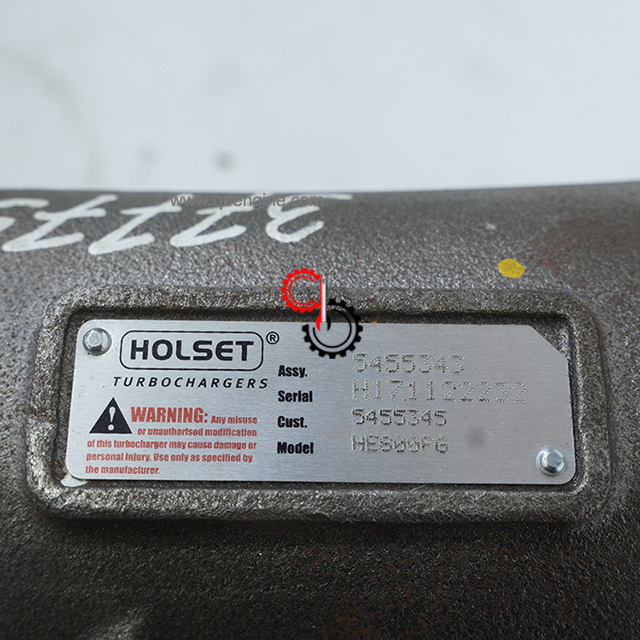 5455345 5455343 5459719 Оригинальный турбокомпрессор Holset Cummins QSK95-G