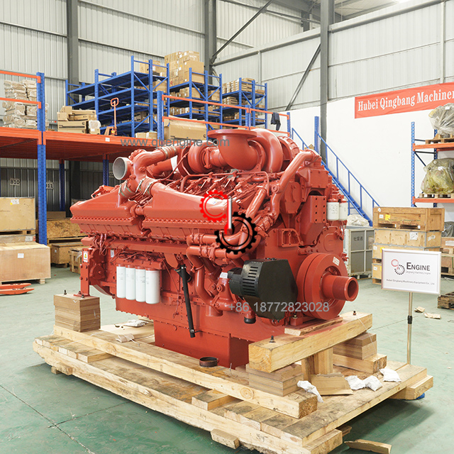 QSKTA50-C1500 Cummins QSK50 LIEBHER R9350 ГИДРАВЛИЧЕСКИЙ ЭКСКАВАТОР Двигатель
