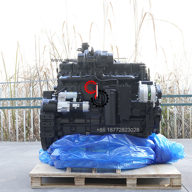 Двигатель SAA6D114E-3 GD705-5 Cummins QSC8.3 для гусеничного бульдозера Komatsu D65EX-16