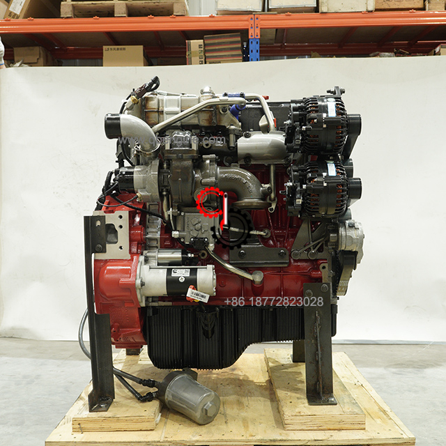 ISB4.5E6C210 CPL4823 Cummins ISB 4.5 Евро 6, полный двигатель с EGR и турбокомпрессором VGT