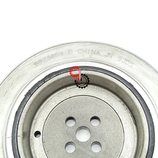 3973659 Вязкий виброгаситель Original Cummins 6BT Детали сельскохозяйственной техники Детали двигателя трактора