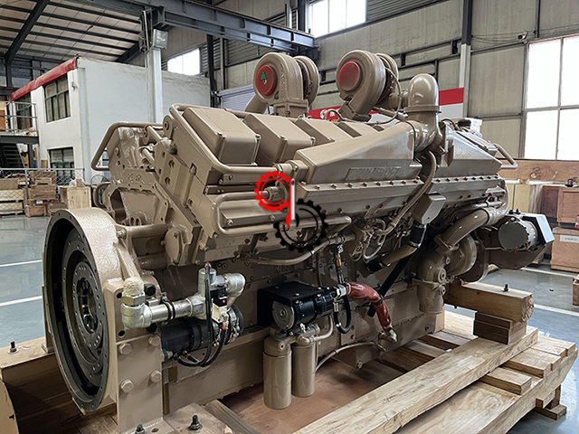 Cummins КТА50-С1600 КТА50 Cummins Дизельный двигатель для самосвала Белаз Двигатель