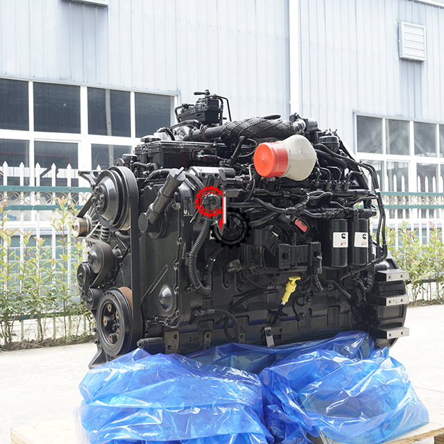Двигатель QSL9-C285 в сборе Оригинальный двигатель Cummins QSL QSL9 Machinery Engine