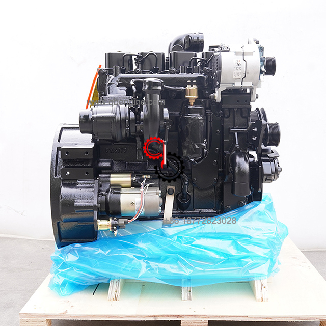 Мотор 4BT3.9 4B125 Cummins Мощность 125л.с. Размеры в сборе