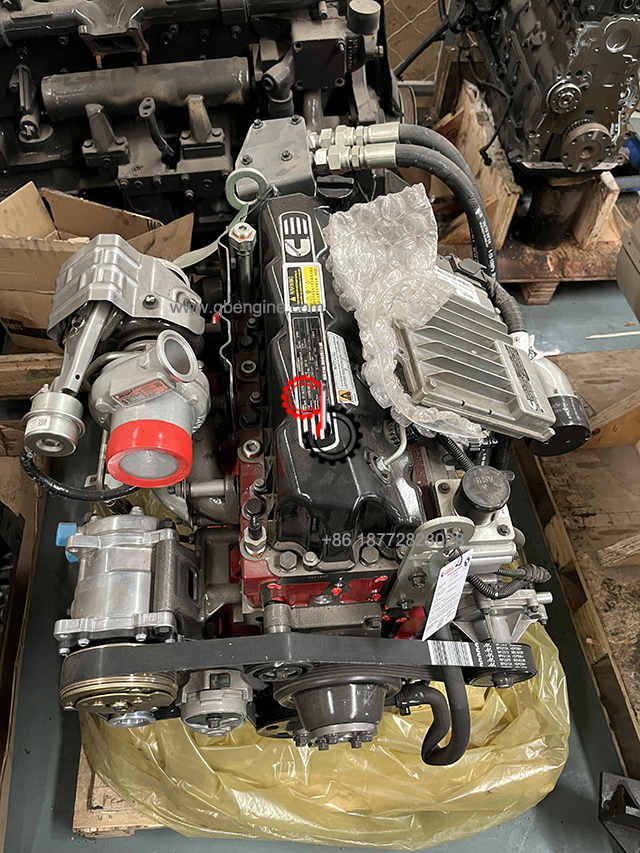 Этап 3 Cummins QSF3.8T3TC115 QSF3.8-C115 Дизельный двигатель QSF3.8