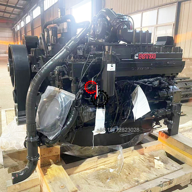 Cummins QST30 Строительный дизельный двигатель на продажу