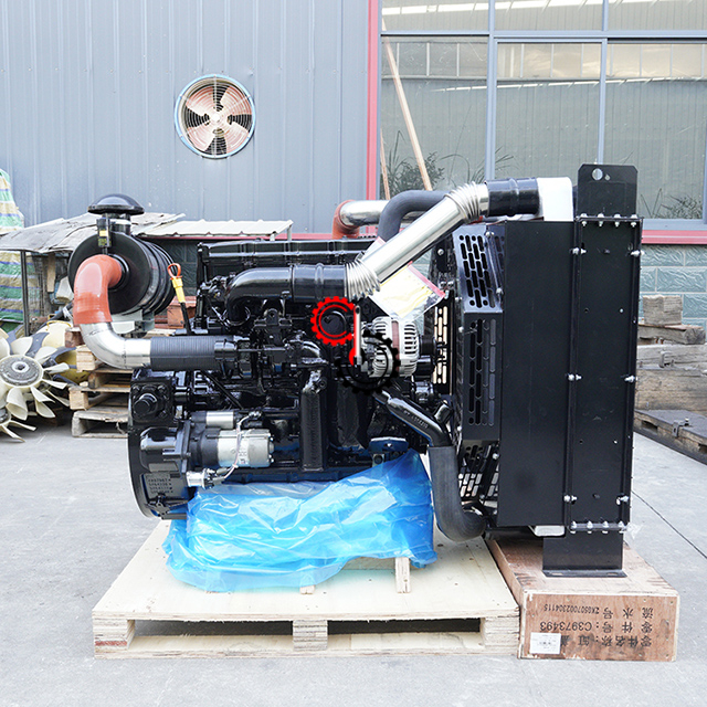 Cummins Двигатель QSB 4.5 Дизель Евро 4 QSB4.5-C180 Цена Двигатель QSB4.5-C180-40 с радиатором для продажи