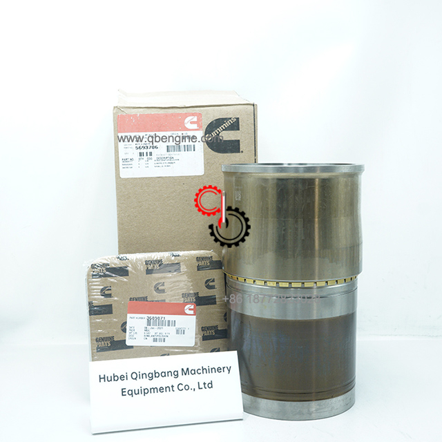 5693706 5658395 Cummins ISX QSX Полный комплект гильз поршня, оригинал