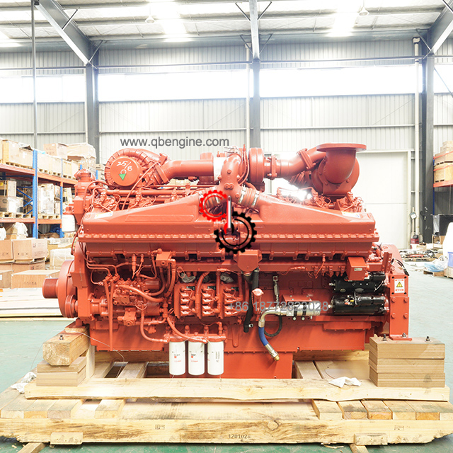 QSKTA50-C1500 Cummins QSK50 LIEBHER R9350 ГИДРАВЛИЧЕСКИЙ ЭКСКАВАТОР Двигатель