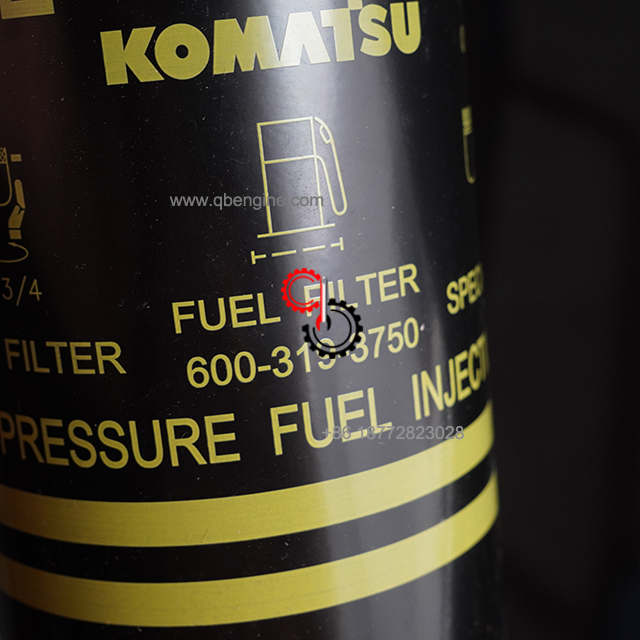 600-319-3750 Фильтр для дизельного топлива Водоотделитель Оригинальный Komatsu