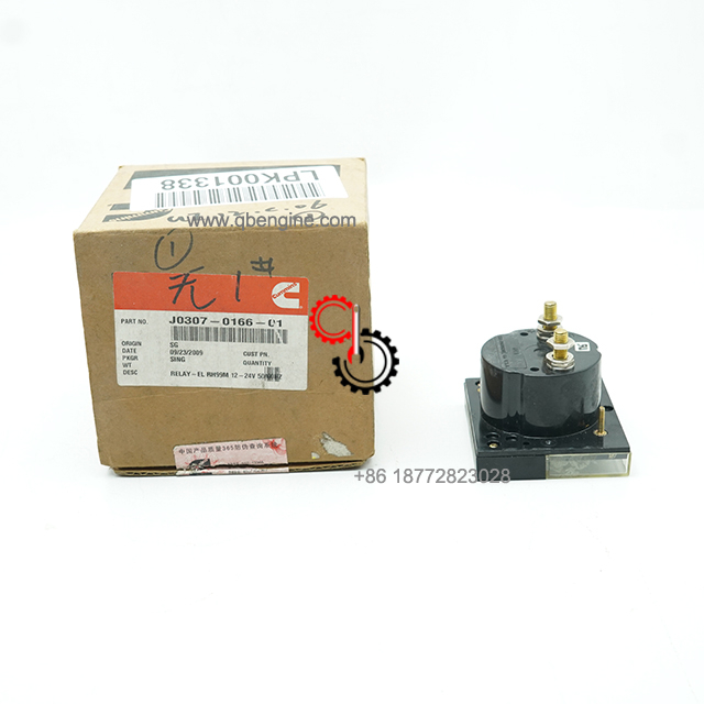 J0307-0166-01 Оригинальные детали дизельного двигателя Cummins защитного реле