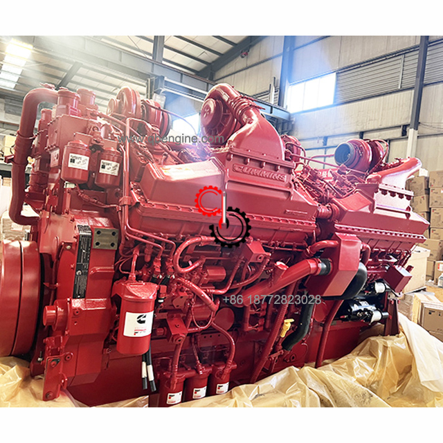 QSK60-C2500 CM2150 Cummins Строительный двигатель QSK60 мощностью 2500 л.с.