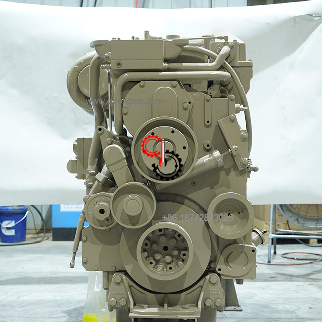 Двигатель тяжелого самосвала крана KTA19-C600 CPL0447 19L 600HP 447KW 2100RPM Cummins K19