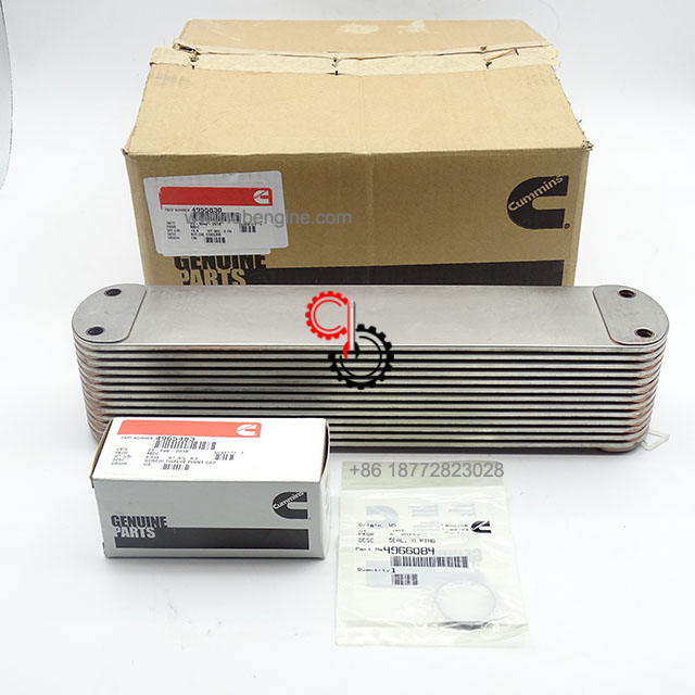 4955830 4965482 ISX15 Оригинальный комплект масляного радиатора Cummins QSX15