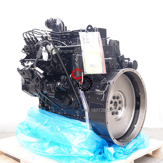 Мотор 4BT3.9 4B125 Cummins Мощность 125л.с. Размеры в сборе