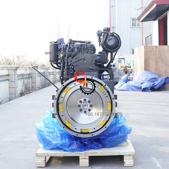 Двигатель SAA6D114E-3 GD705-5 Cummins QSC8.3 для гусеничного бульдозера Komatsu D65EX-16
