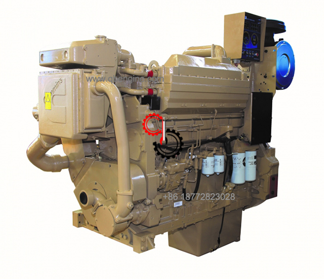KTA19-M550 Cummins KTA19 K19 Судовой дизельный двигатель мощностью 550 л.с.