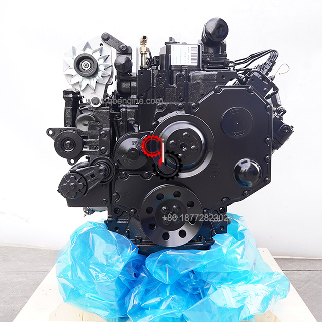 Мотор 4BT3.9 4B125 Cummins Мощность 125л.с. Размеры в сборе