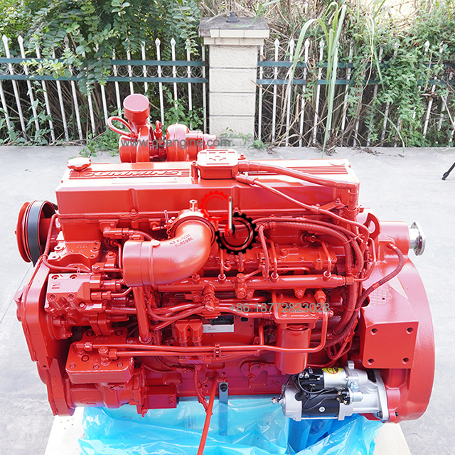 ВОМ Cummins Дизель ISLe280 ISCe280 ISL8.9 E5 Cummins Двигатель в сборе с картером маховика заднего ВОМ