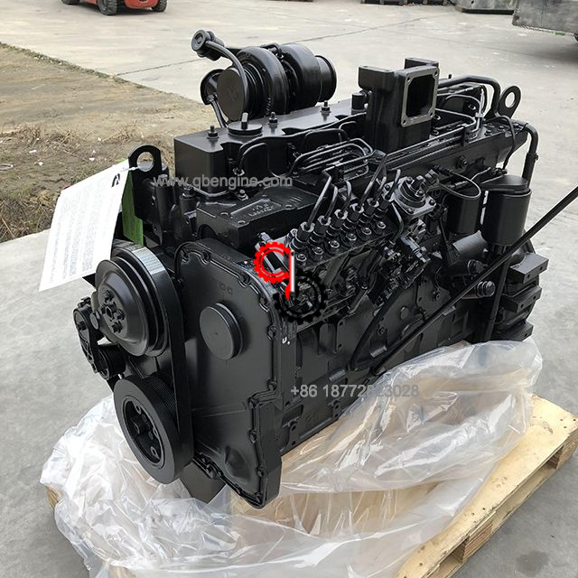 6CTAA8.3-C260 Cummins 6CT 8.3L 260HP Двигатель Экскаватор Komatsu Двигатель в сборе