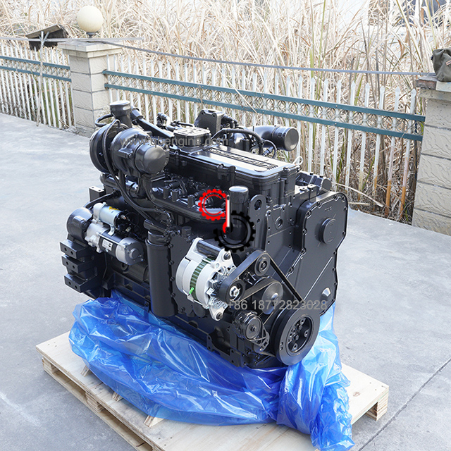 Двигатель SAA6D114E-3 GD705-5 Cummins QSC8.3 для гусеничного бульдозера Komatsu D65EX-16