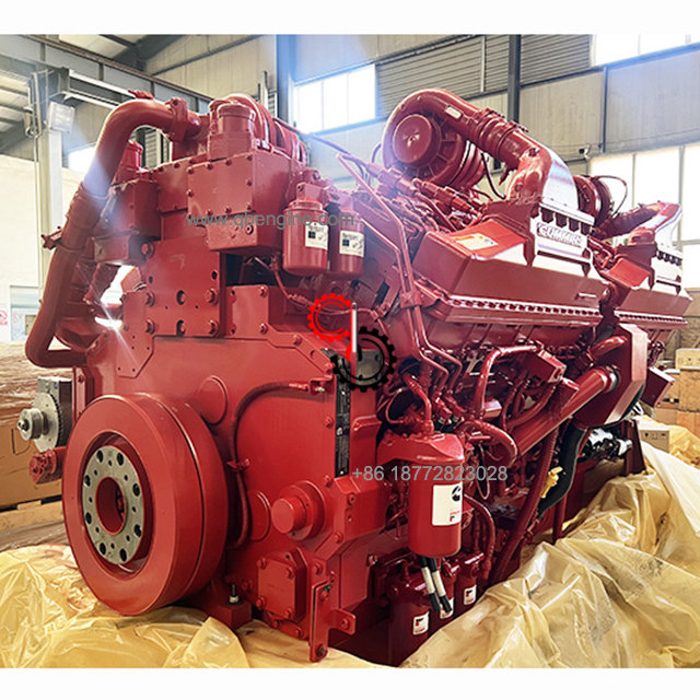 QSK60-C2500 CM2150 Cummins Строительный двигатель QSK60 мощностью 2500 л.с.