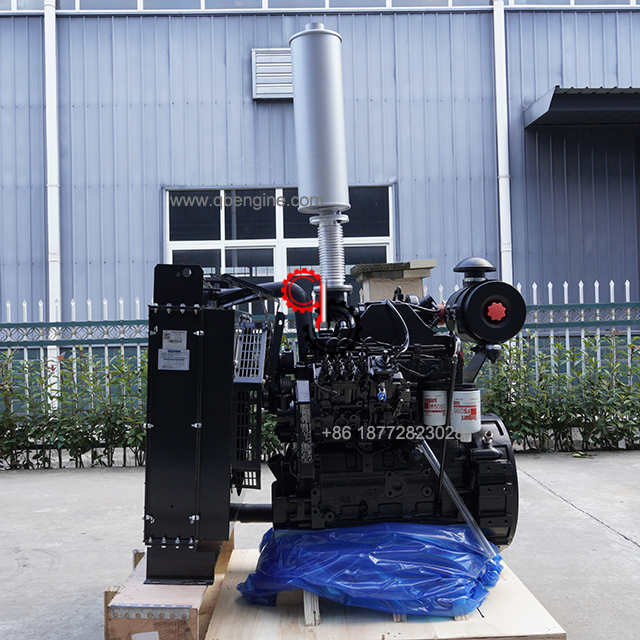 4BTA3.9-C125 Двигатель Cummins 4BTA3.9 4BT 4B3.9 Двигатель в сборе