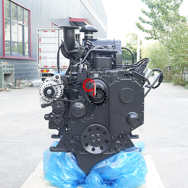 Двигатель 4BTA3.9-C125 Cummins 4BTA 4B3.9 130HP 97KW 2500RPM 4BT Cummins