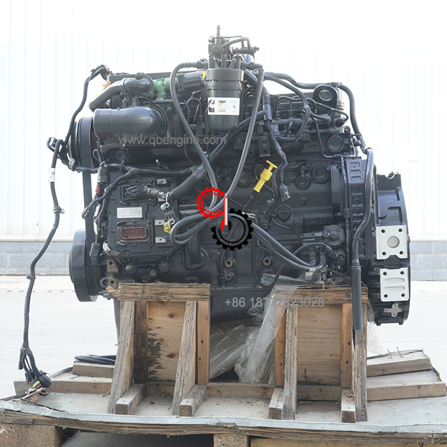 QSB6.7 195 CM2350 CPL3857 Cummins QSB6.7 Двигатель грузового автомобиля мощностью 195 л.с. с системой EGR и турбонагнетателем VGT