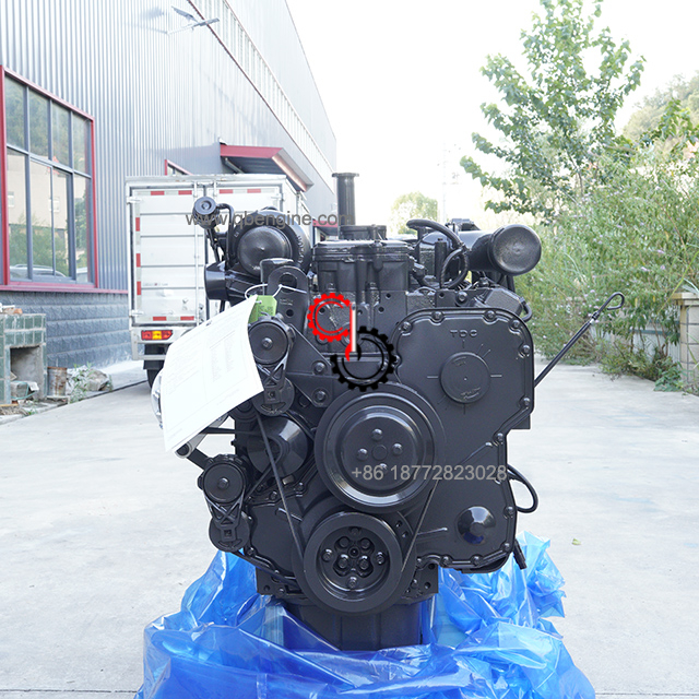 QSC8.3 SAA6D114E-3 CPL3287 Cummins Двигатель 260 л.с. 194 кВт 1950 об/мин для GD655 GD675 GD705 GRANDER