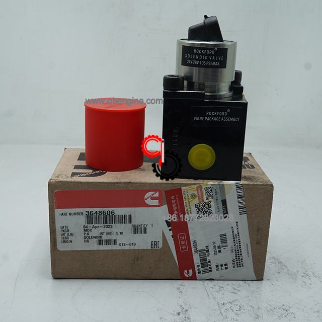 3648606 4066810 Cummins QST30 QSK60 Детали двигателя соленоида