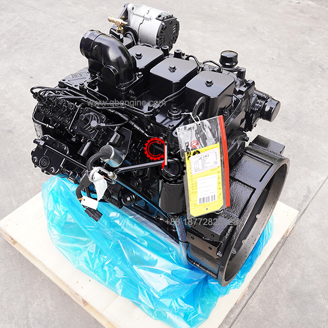 Мотор 4BT3.9 4B125 Cummins Мощность 125л.с. Размеры в сборе