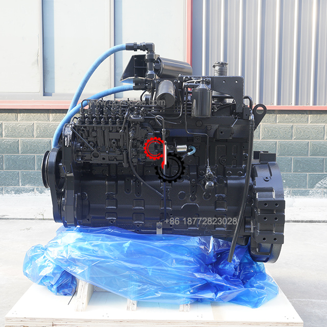 SAA6D114E-2 PC300-7 Komatsu 6-цилиндровый дизельный двигатель 6d114 Cummins