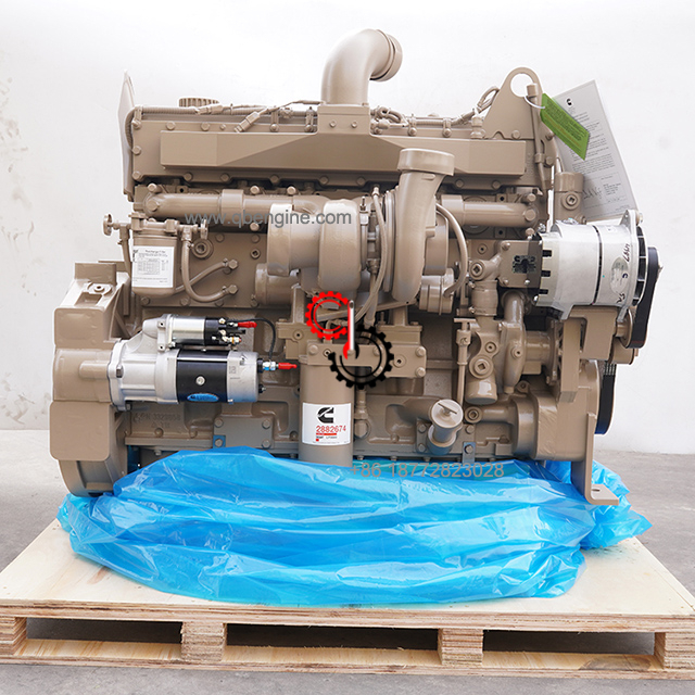 Двигатель QSM11-C400 CPL8471 Cummins, дизельный двигатель мощностью 400 л.с., 298 кВт