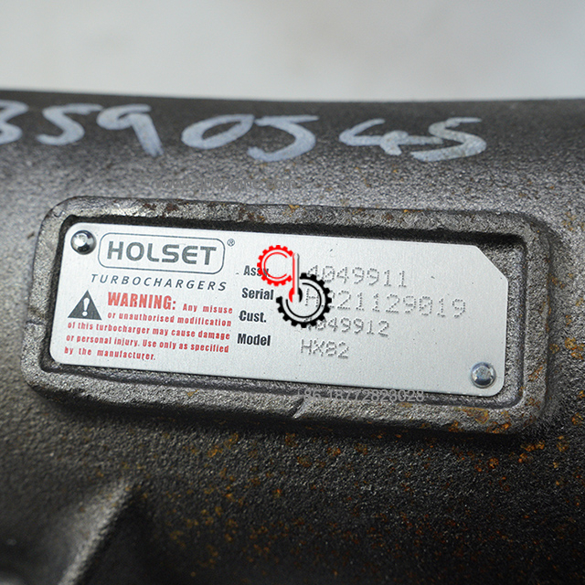 4049912 4049911 Теплообменник HX82 Турбокомпрессор Holset, оригинальный Cummins QSK38-G