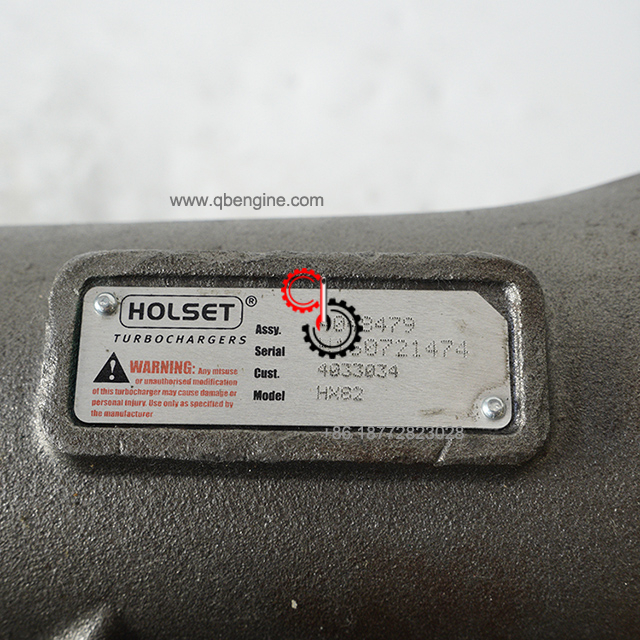 4955877 4048479 4033034 Теплообменник HX82 Турбокомпрессор Holset QST30-G3 QSG30-G4 QST30-G5 Оригинальный Cummins
