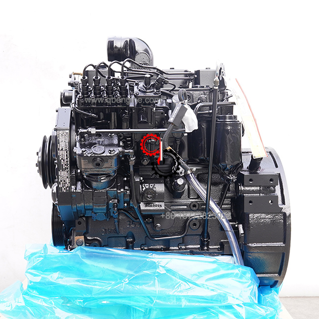 Мотор 4BT3.9 4B125 Cummins Мощность 125л.с. Размеры в сборе