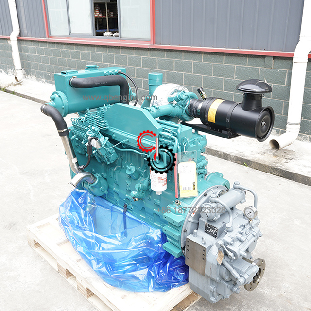 Судовой двигатель 6CTA8.3-M220 Cummins мощностью 220 л.с. с коробкой передач