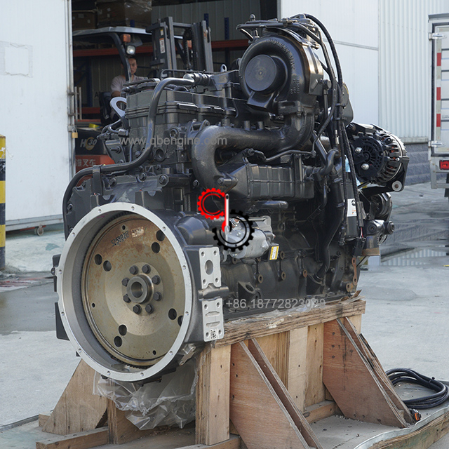 QSB6.7 195 CM2350 CPL3857 Cummins QSB6.7 Двигатель грузового автомобиля мощностью 195 л.с. с системой EGR и турбонагнетателем VGT